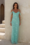 ANITA MAXI DRESS AQUA