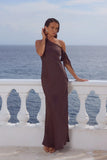 Viola One Shoulder Maxi Dress