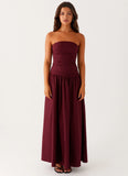 Carmel Maxi Dress Mulberry