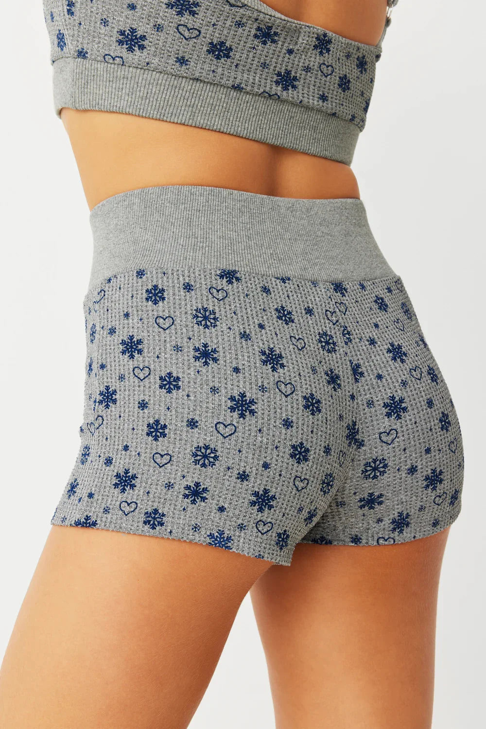 Angel Waffle Mini Short Apres Ski