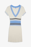 Uptown Knit Mini Dress Hampton Stripe