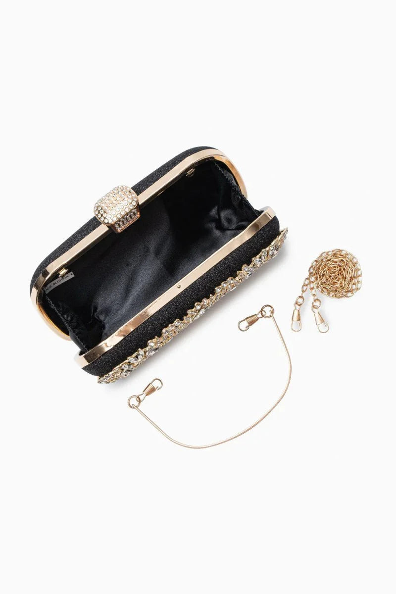 Luxurious Flower Clutch Bag
