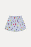 Clover Mini Skirt Fresh Florals