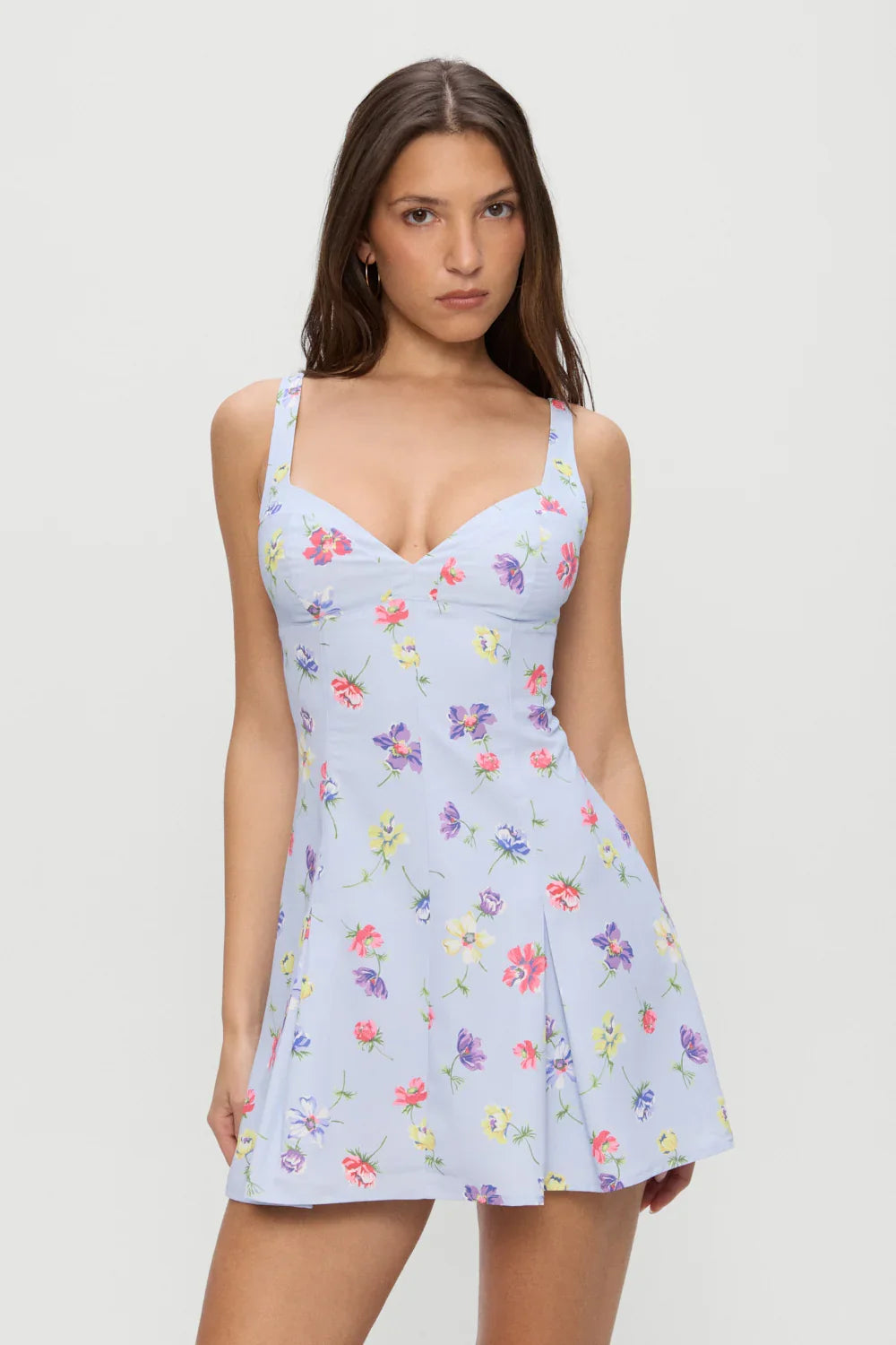 Siren Floral Mini Dress Fresh Florals