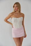 Nalani Strapless Lace Corset