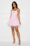 Strut In Soho Mini Dress Pink