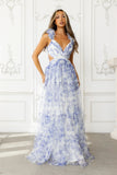 Endless Riviera Maxi Dress Blue