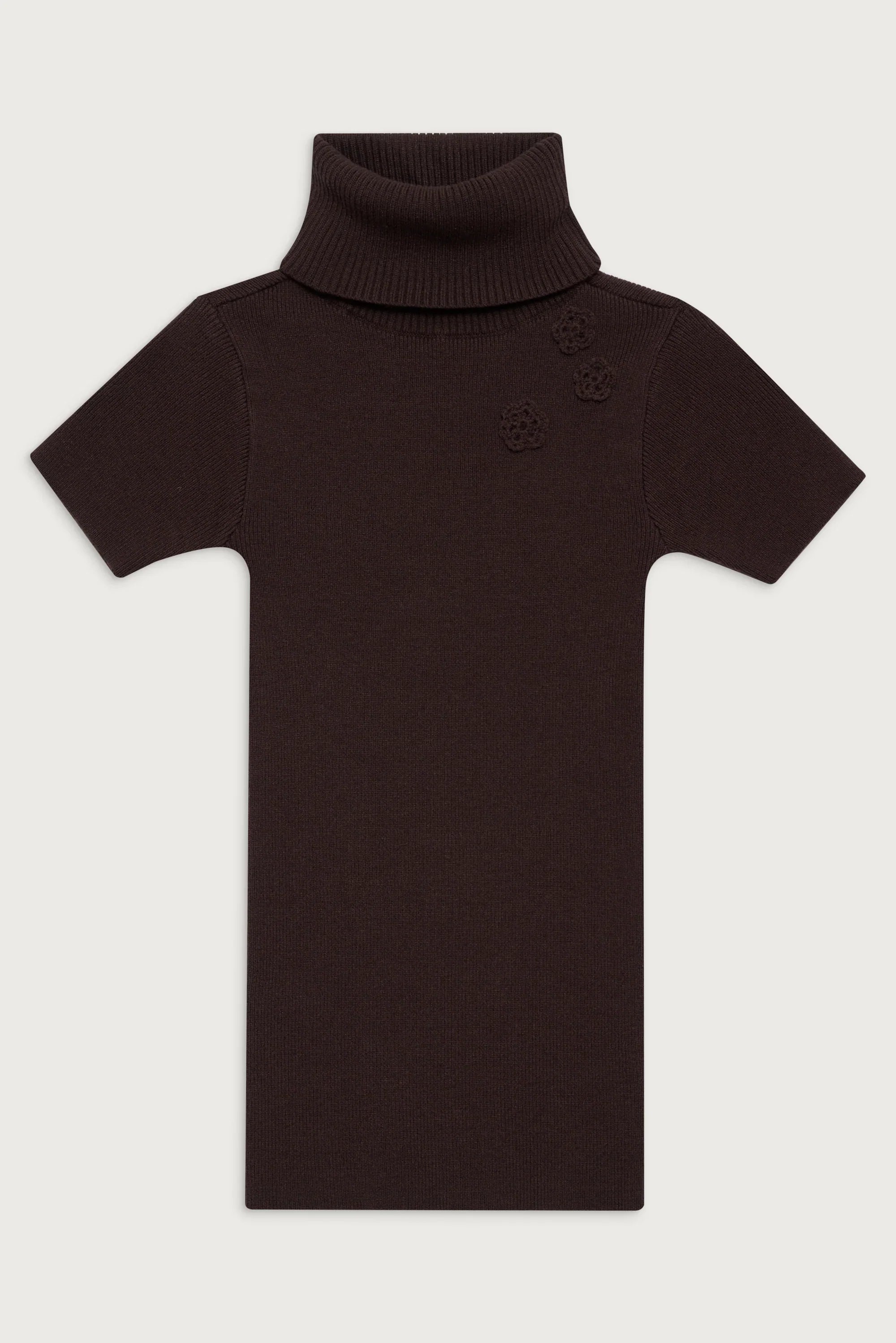 Elle Ribbed Cloud Knit Sweater Mocha