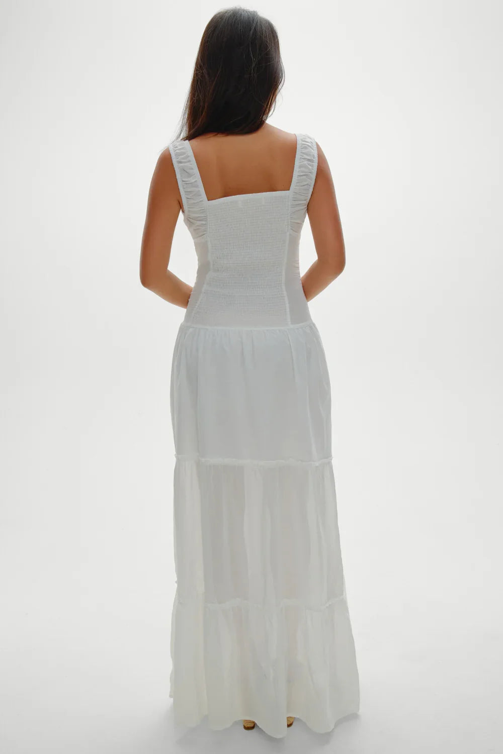 Christabelle Ruffle Maxi Dress Sunrose