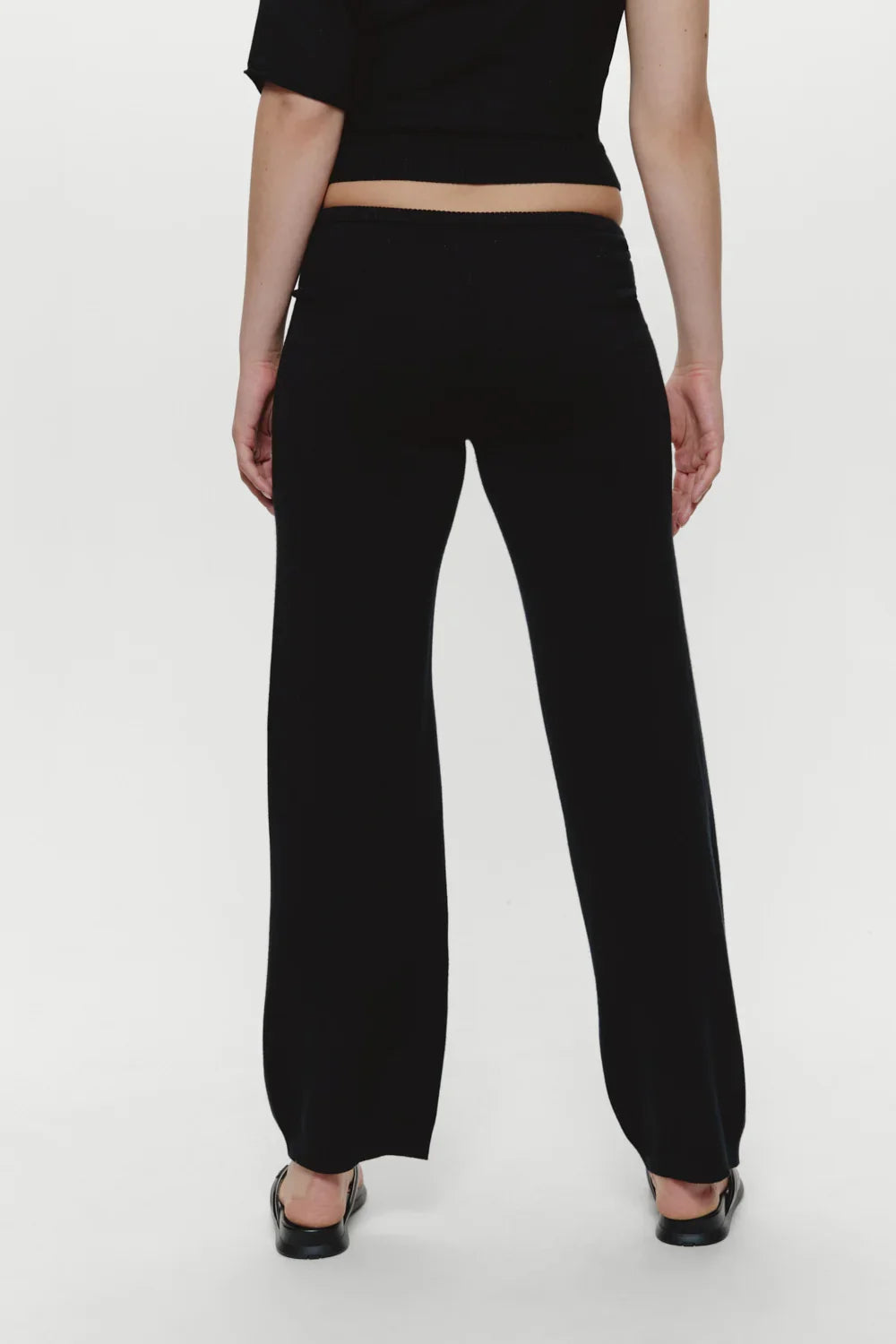 Mellow Knit Pants Black