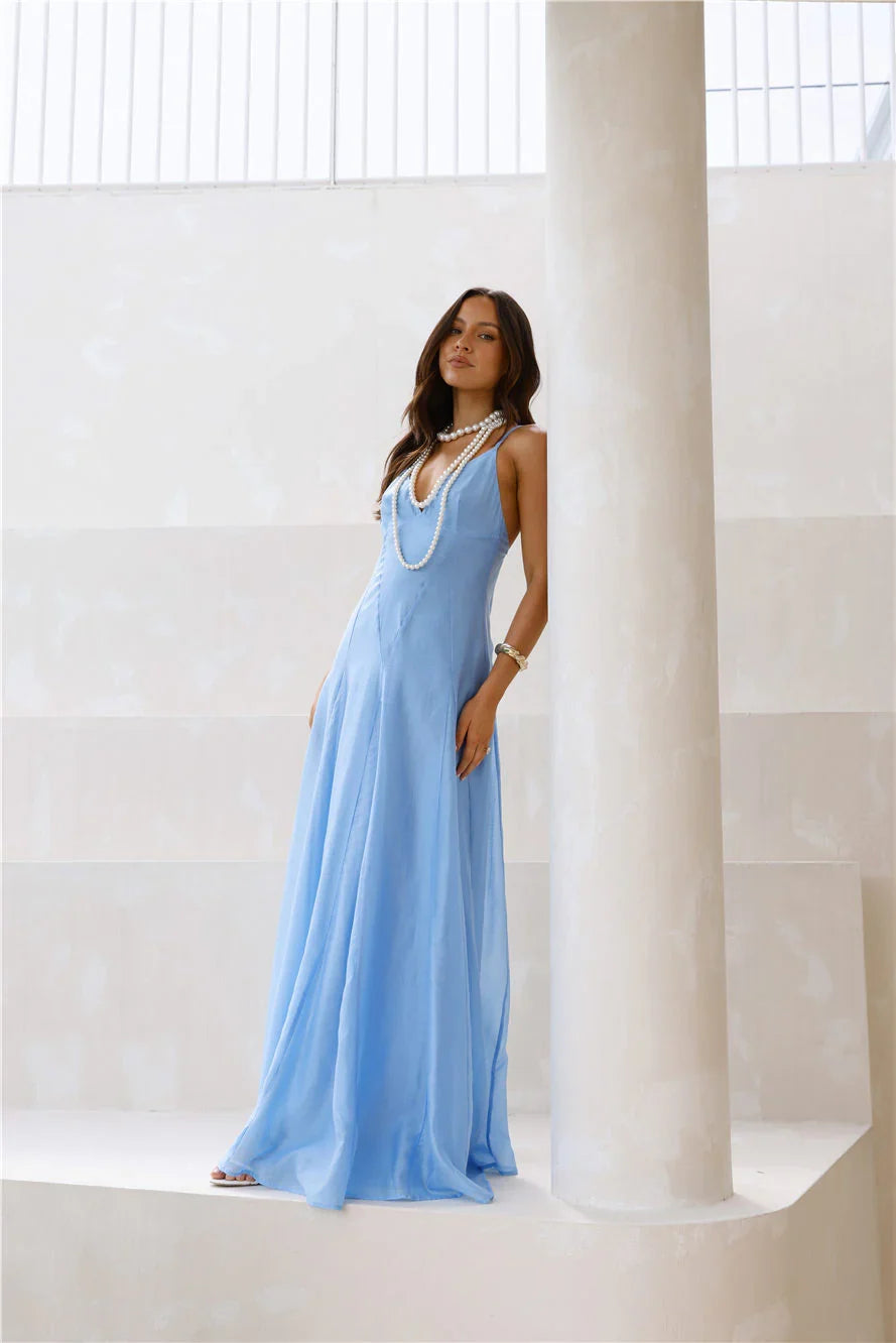 Dancing With Beauty Maxi Dress Jacaranda