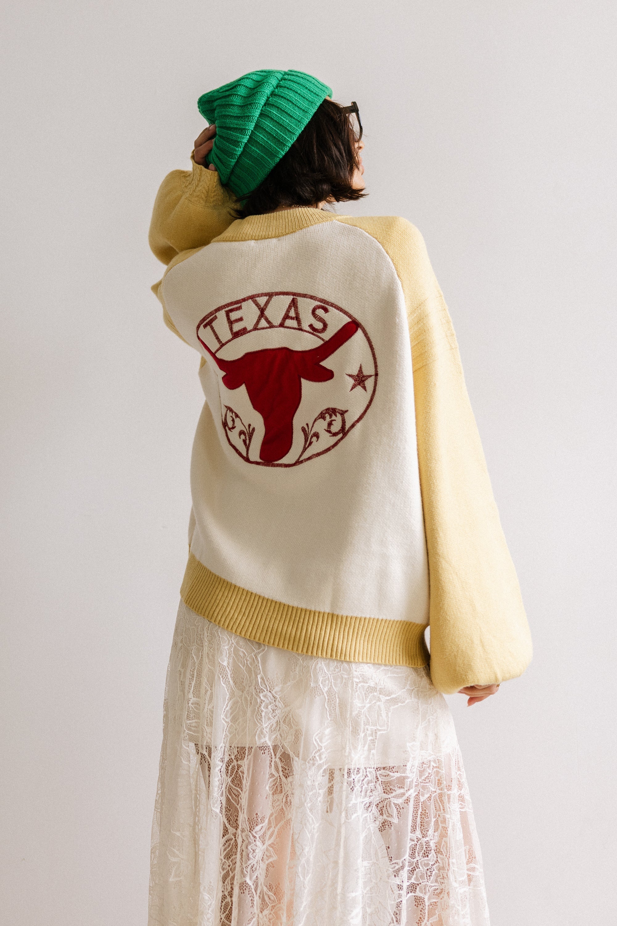 Paula Oversized Jacket in Yellow