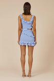 LEYLA MINI DRESS BLUE