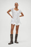 Starlet Babydoll Dress Periwinkle