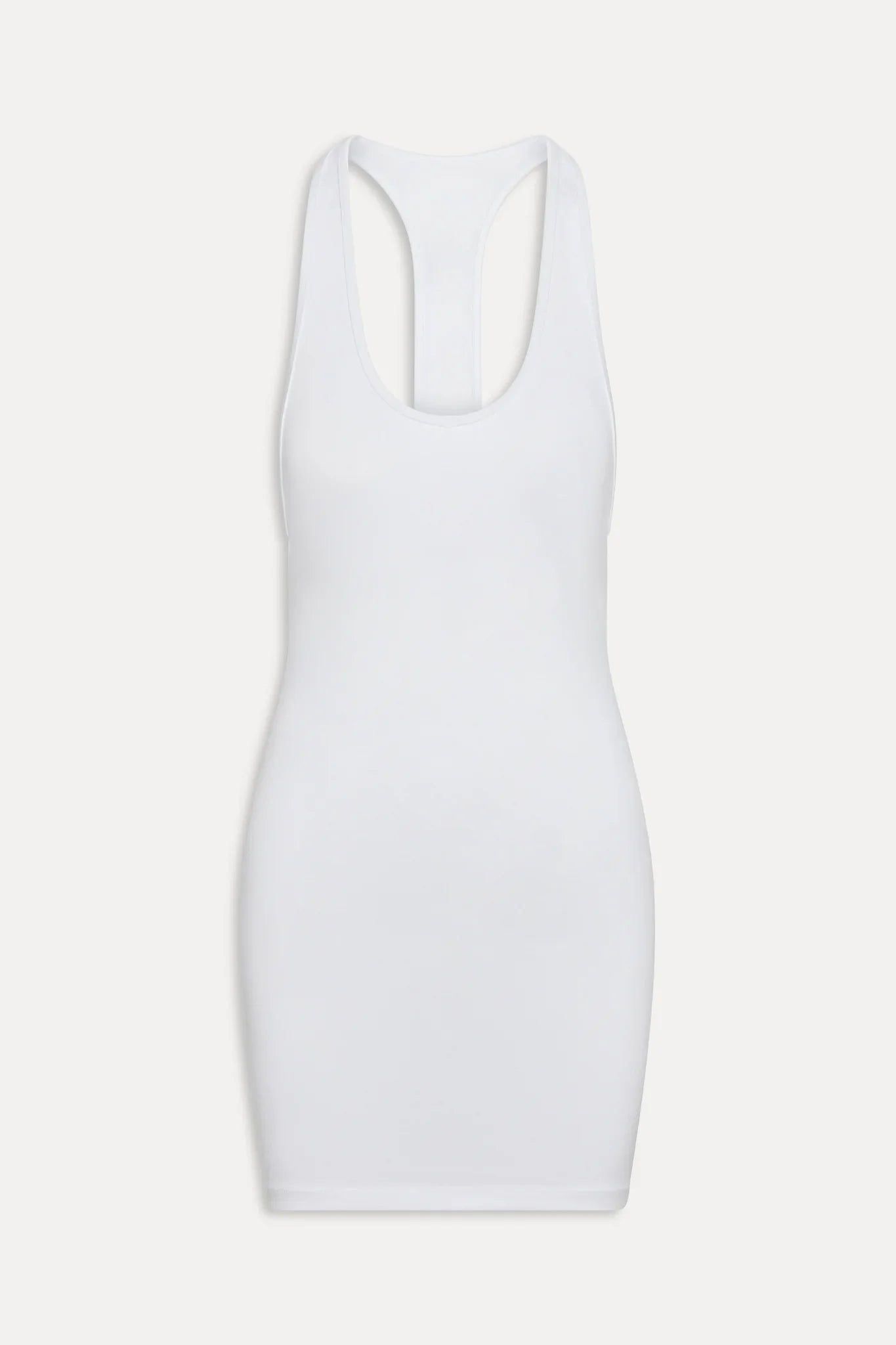 x JENNIE Bianca Cotton Mini Dress Optic White