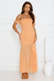 Flirt With Style Maxi Dress Orange