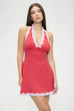 Audrey Polka Dot Mini Dress Ladybug
