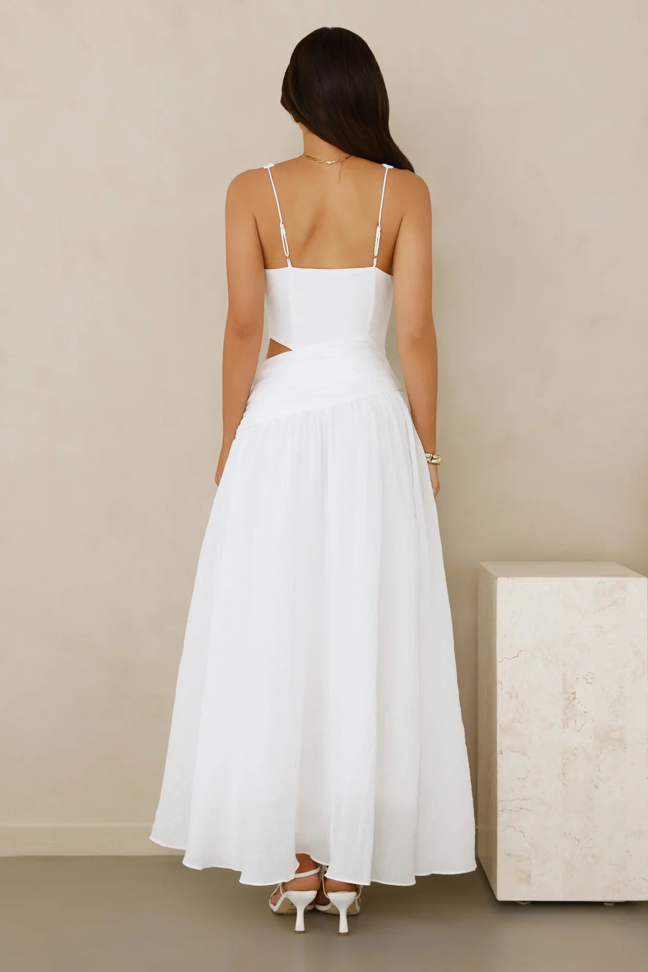 Ballet Babe Maxi Dress White