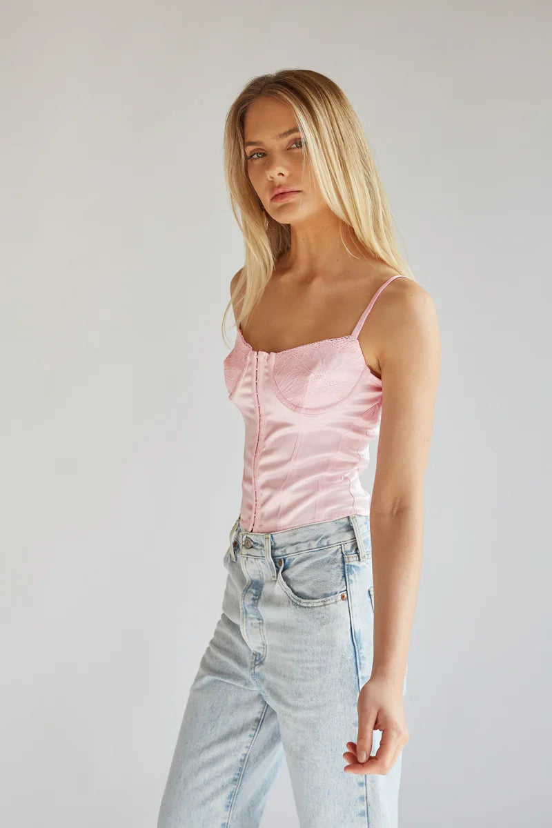 Gracey Lace Corset Top