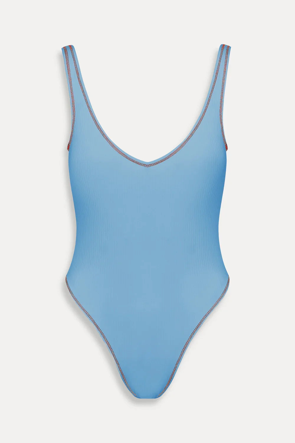 Verona High Cut One Piece Swimsuit Capri Sky