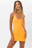 Drew Terry Scoop Dress Sundown