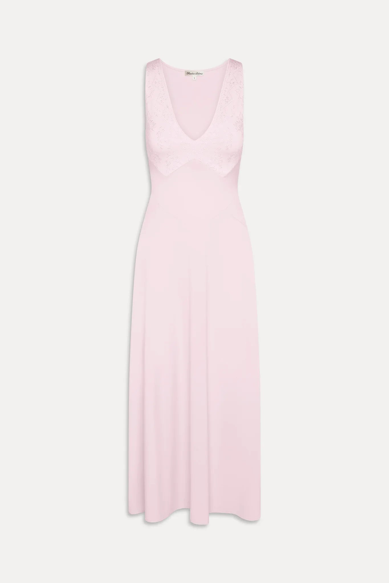 Eva Embroidered Maxi Dress Ballerina
