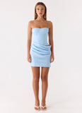 Cosmala Mini Dress Baby Blue