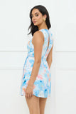 Dreamy Dusk Mini Dress Blue