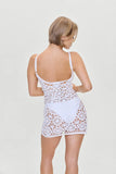 Sunshine Crochet Mini Dress White