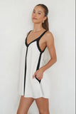 Oak Shift Mini Dress