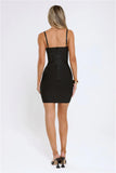 Iconic Edge Bandage Mini Dress Black