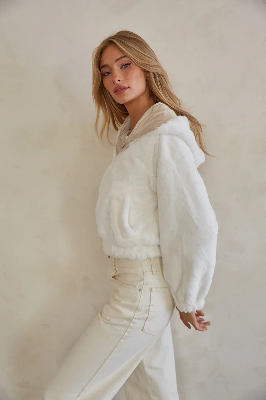 Amelia Reversible Faux Fur Jacket