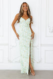 Sun Dance Maxi Dress Green