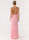 Jianna Knit Maxi Dress Pink