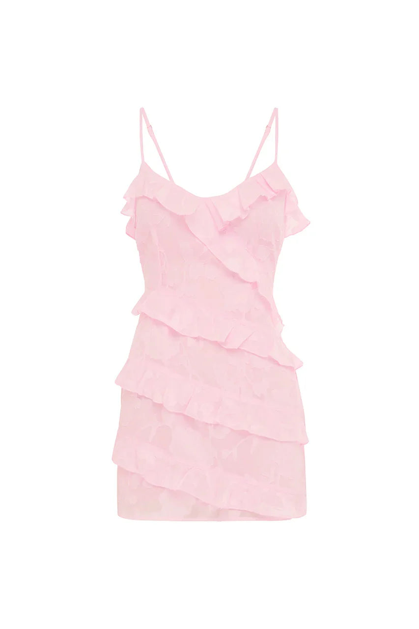 AISHA MINI DRESS MUSK