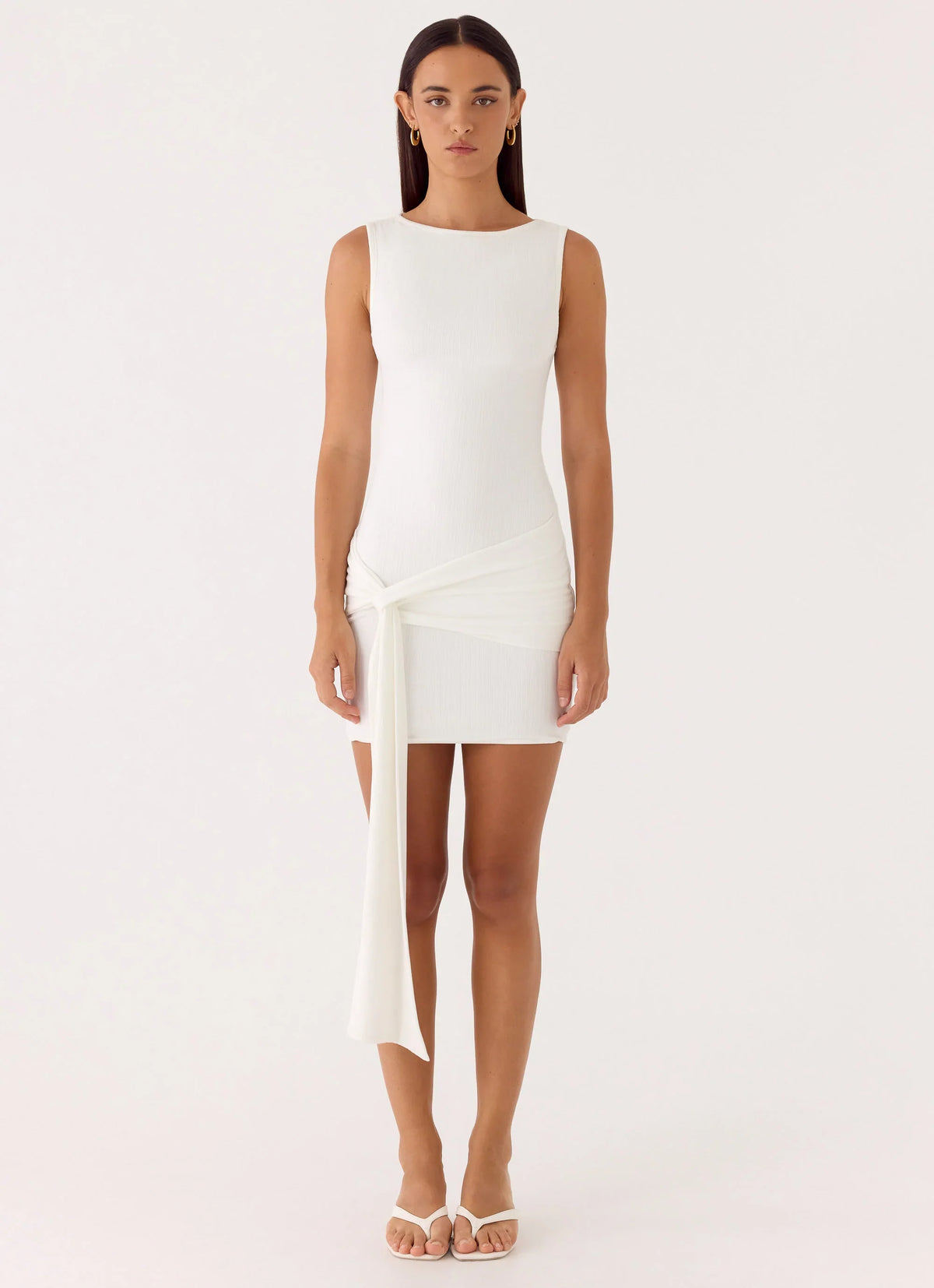 Everly Mini Dress White