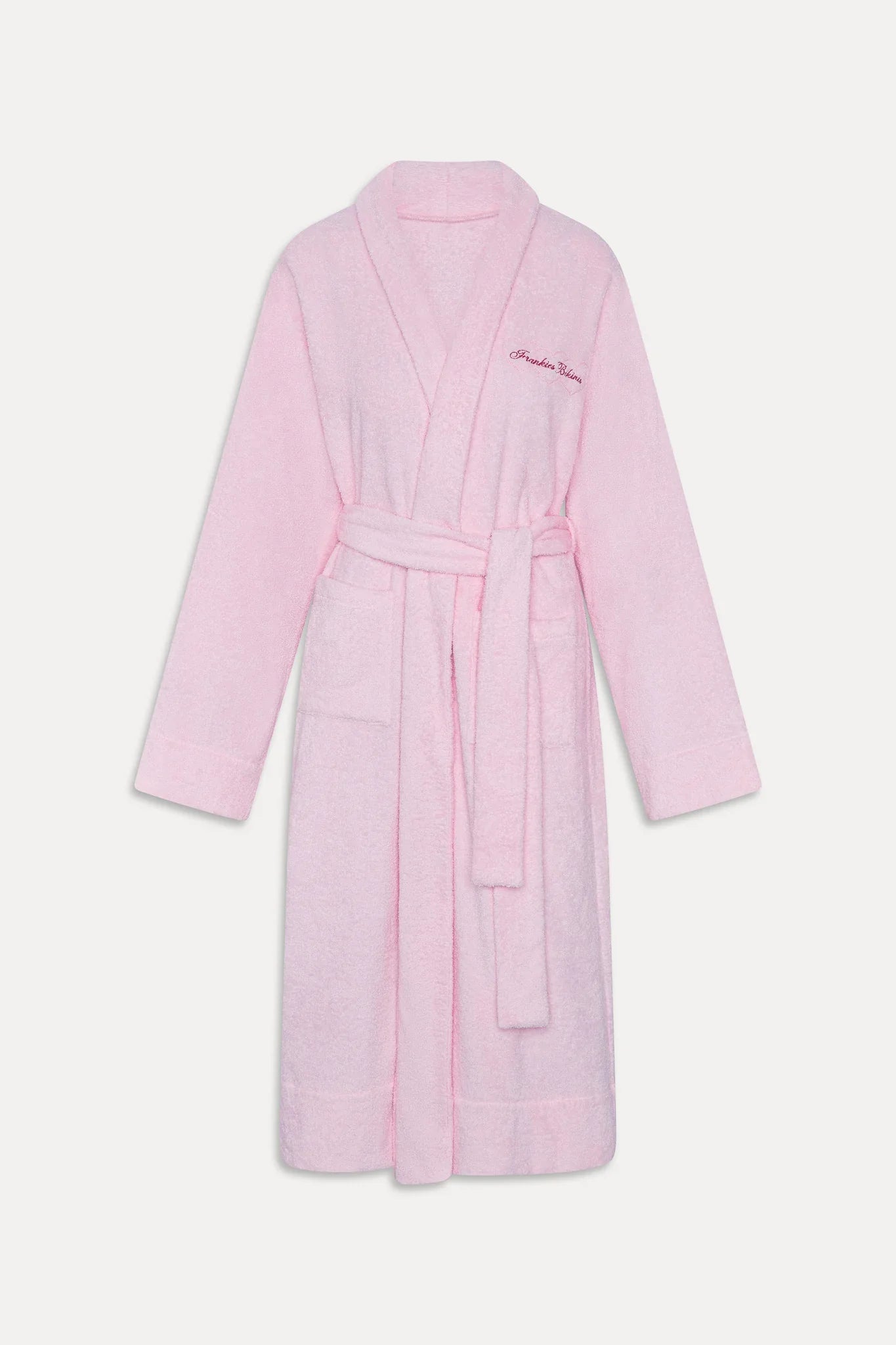 Valentine Terry Robe Bouquet Pink