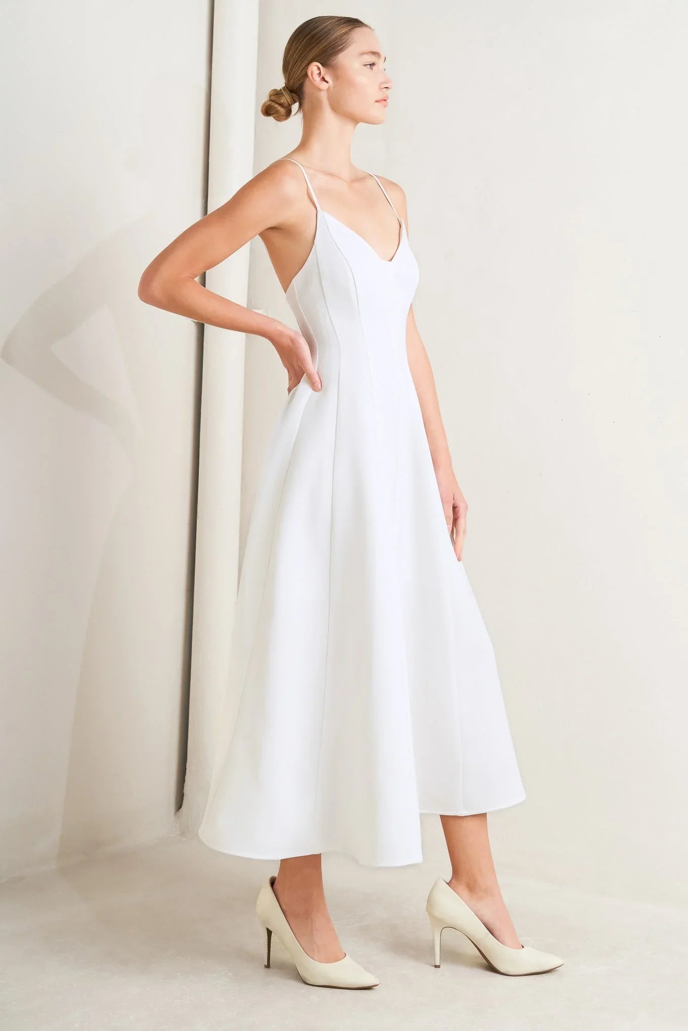 PURE INTENTIONS MIDI DRESS