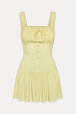 Christa Mini Dress Sunflower