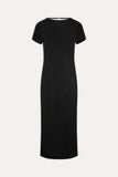 x JENNIE Rosalie Knit Midi Dress Black