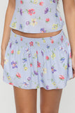 Clover Mini Skirt Fresh Florals