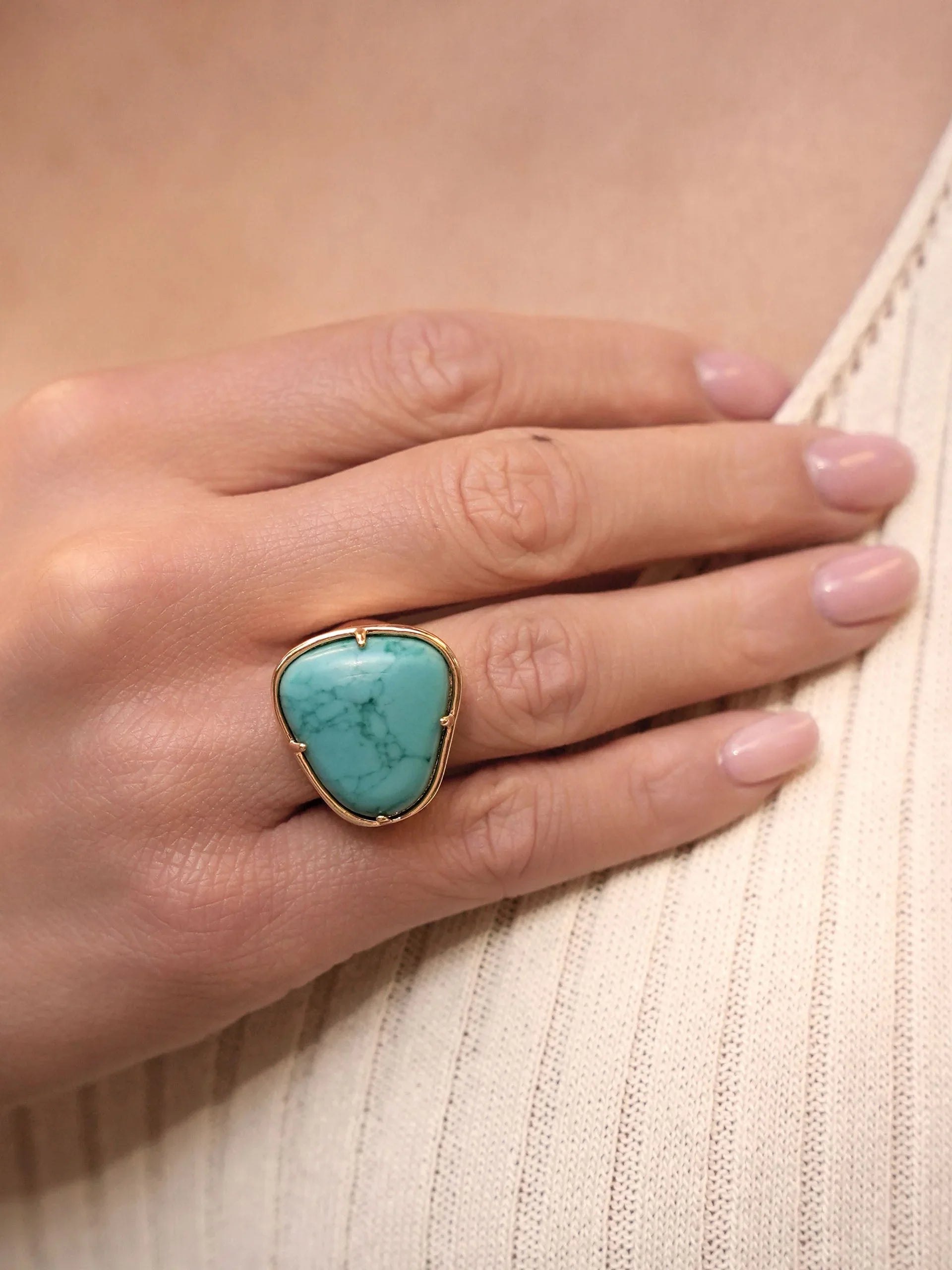 Turquoise Solstice Ring