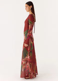 Charmayne Chiffon Maxi Dress Cuba Cuba