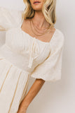 Parker Embroidered Mini Dress