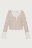 Cabin Long Sleeve Waffle Shirt Baby Blanket