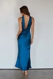 Erin Satin Maxi Dress