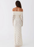 Yours Always Lace Maxi Dress Ivory