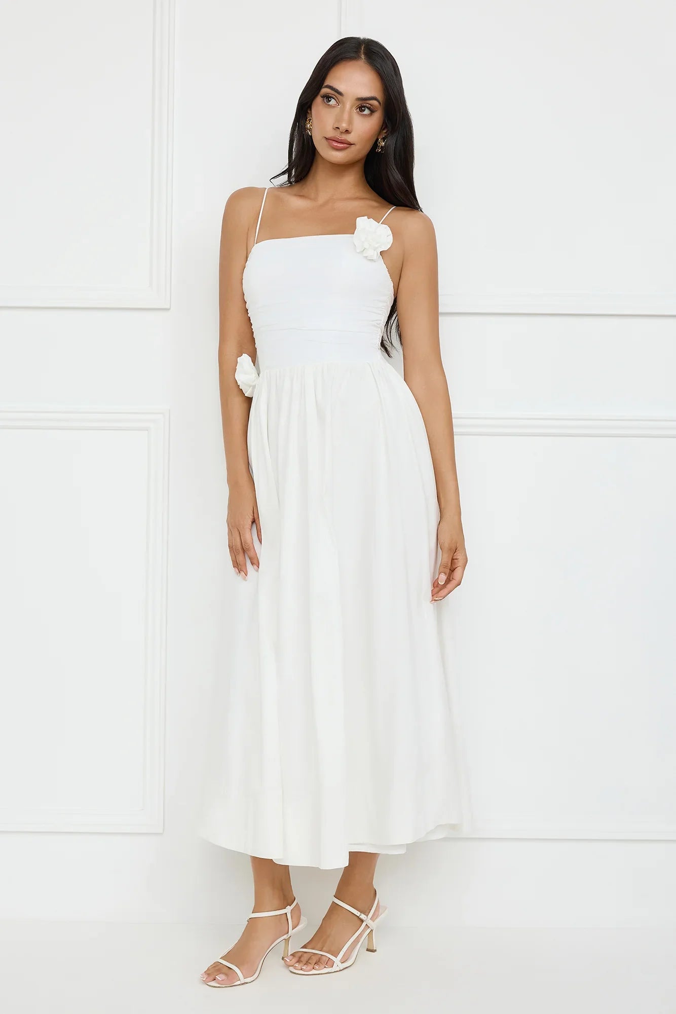 Trendsetters Way Maxi Dress White