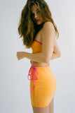 Renee Terry Strapless Tube Dress Sundown