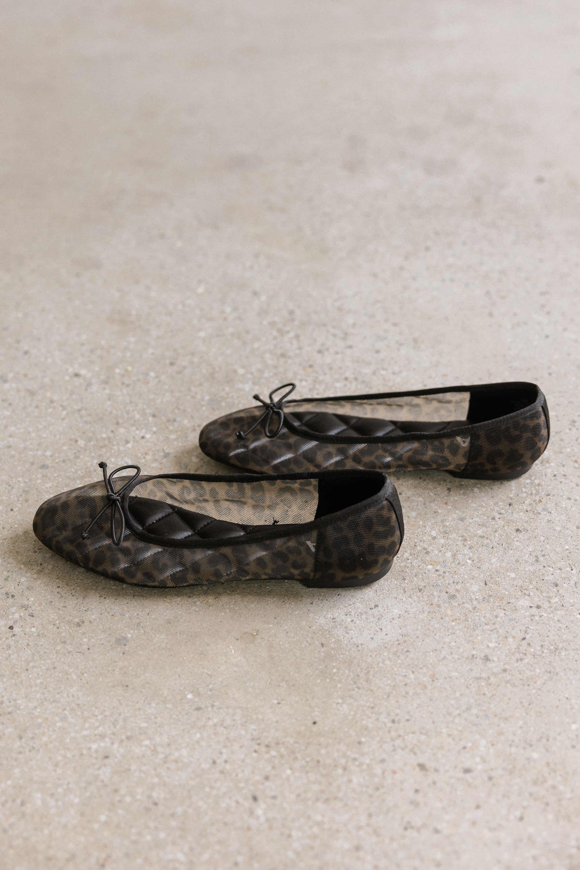 Valtina Leopard Ballet Flats